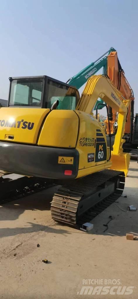 Komatsu PC 60 Paletli ekskavatörler