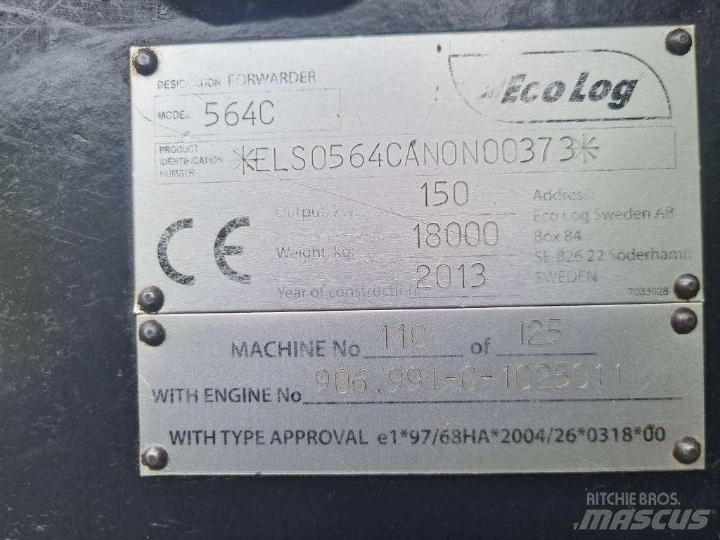 Eco Log 564 C Tomruk yükleyici traktörler