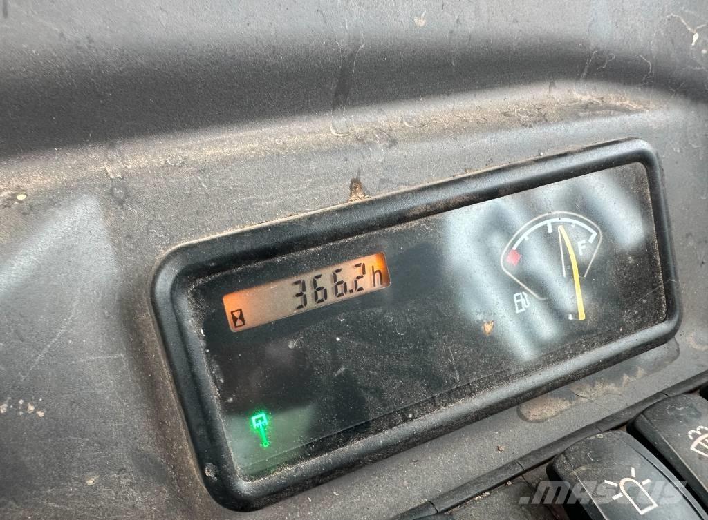 Volvo EC 27 D Mini ekskavatörler, 7 tona dek