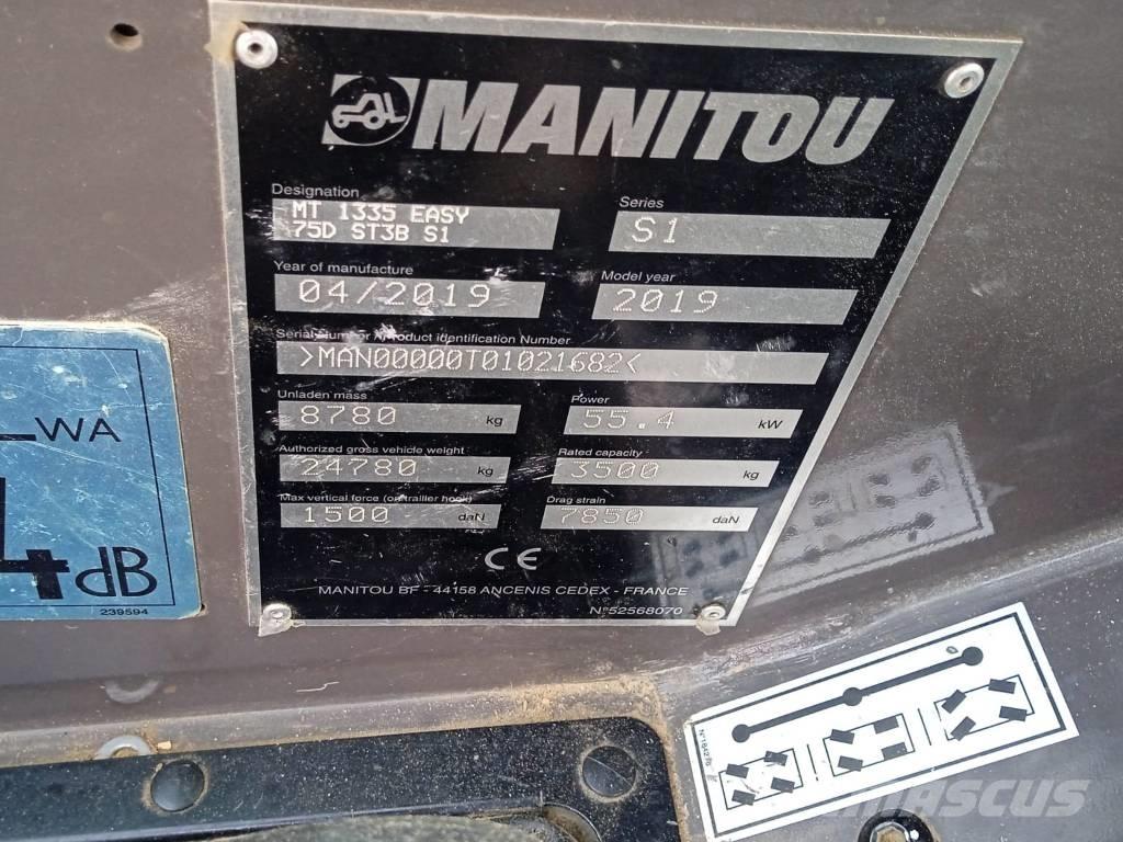 Manitou MT 1335 Teleskopik yükleyiciler