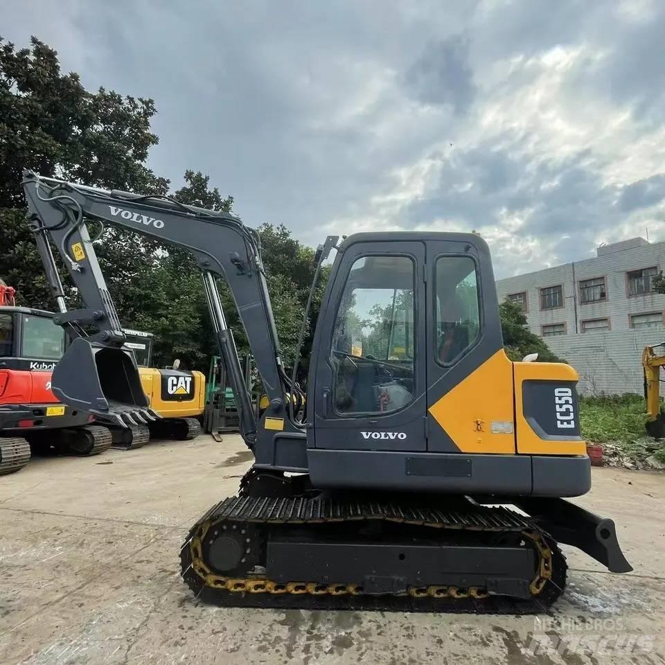 Volvo EC55D Mini ekskavatörler, 7 tona dek