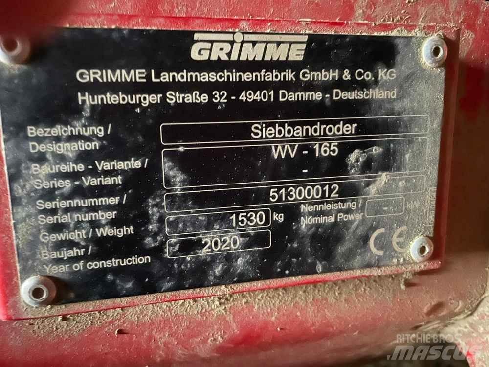 Grimme WV 165 Diger tarim makinalari