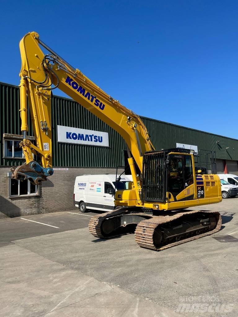 Komatsu PC210LC-11E0 Paletli ekskavatörler