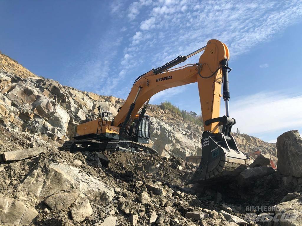 Hyundai HX900L Paletli ekskavatörler