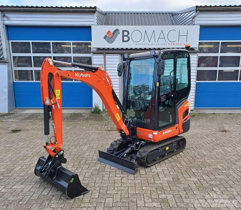 Kubota KX019-4 Mini ekskavatörler, 7 tona dek