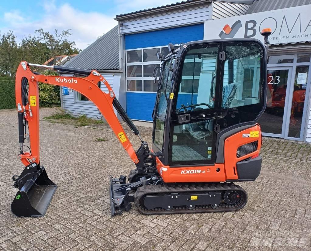 Kubota KX019-4 Mini ekskavatörler, 7 tona dek