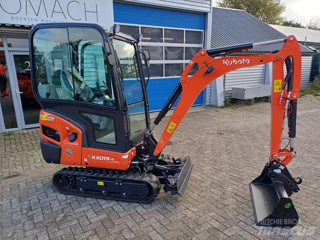 Kubota KX019-4 Mini ekskavatörler, 7 tona dek