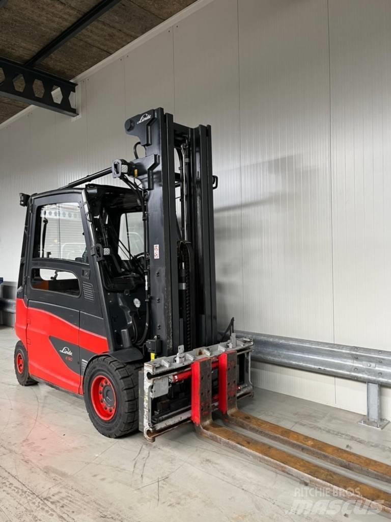 Linde E 50 Elektrikli forkliftler