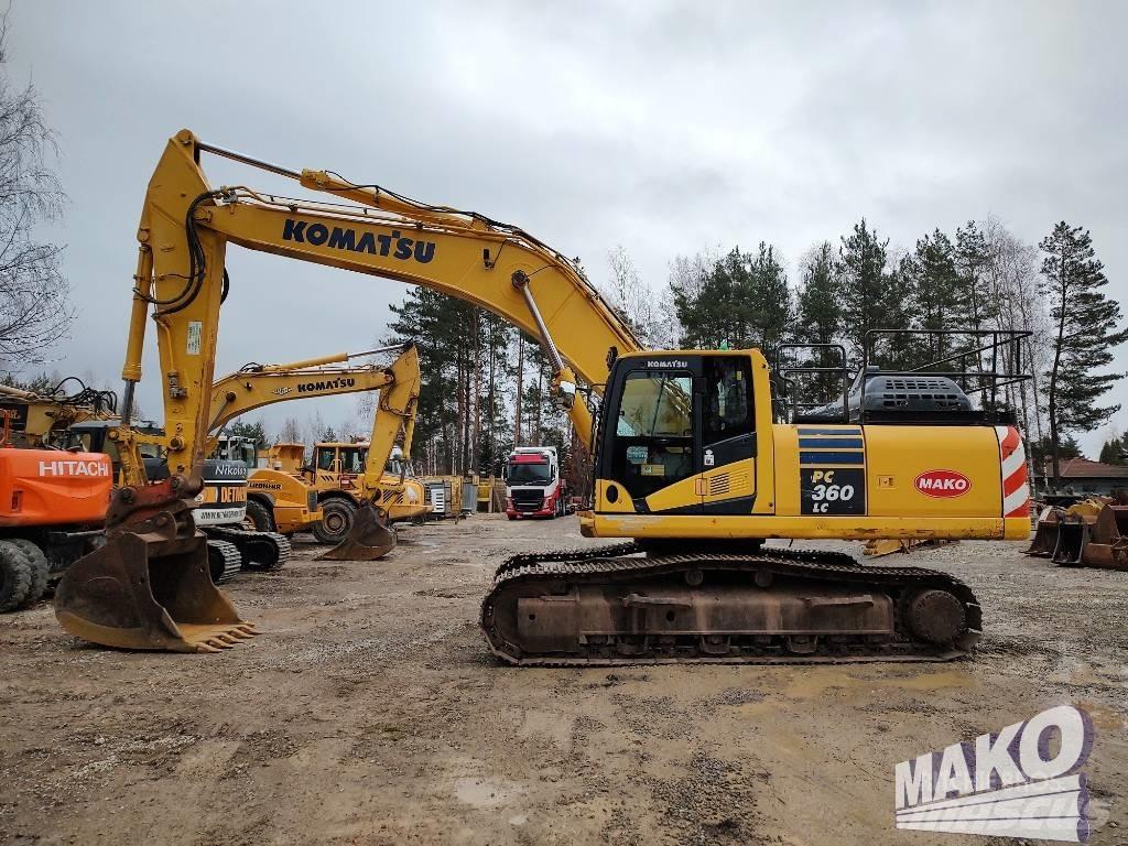 Komatsu PC 360 LC-11 Paletli ekskavatörler