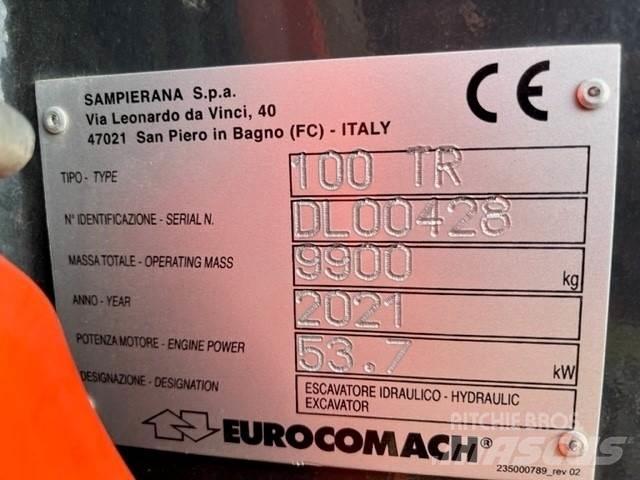 Eurocomach 100TR Mini ekskavatörler, 7 tona dek