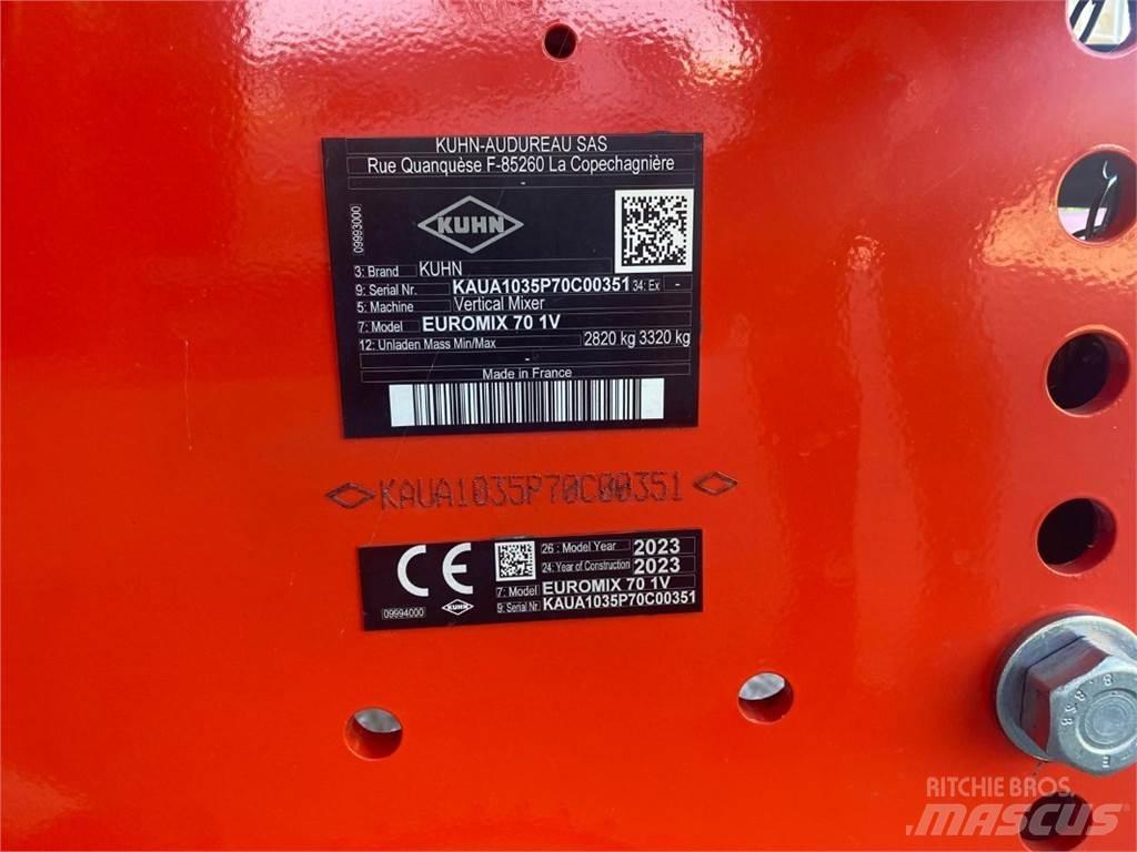Kuhn Euromix 1 Mikser besleyiciler