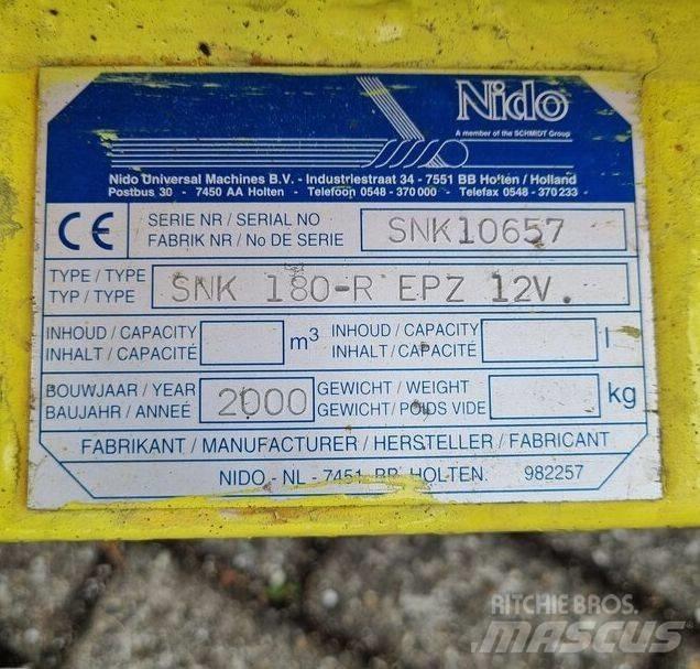 Nido SNK 180-R EPZ Kar küreme biçaklari