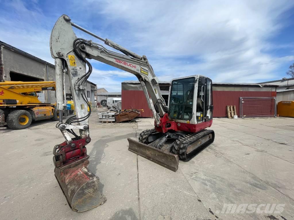 Takeuchi TB 250 Mini ekskavatörler, 7 tona dek