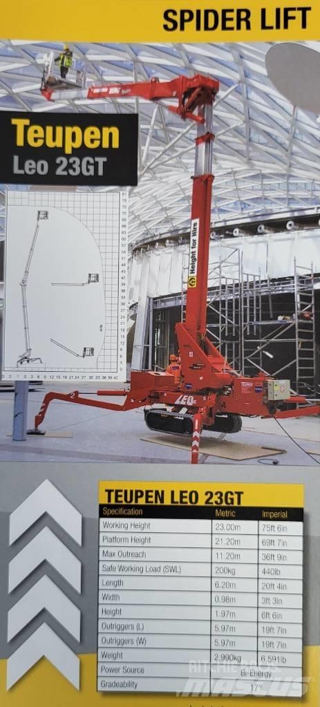 Teupen Leo 23 GT Diger lift ve platformlar