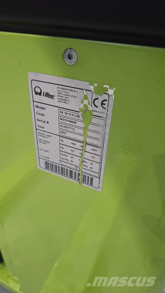 Pramac RX 10/16 Yaya kumandali istif makinasi