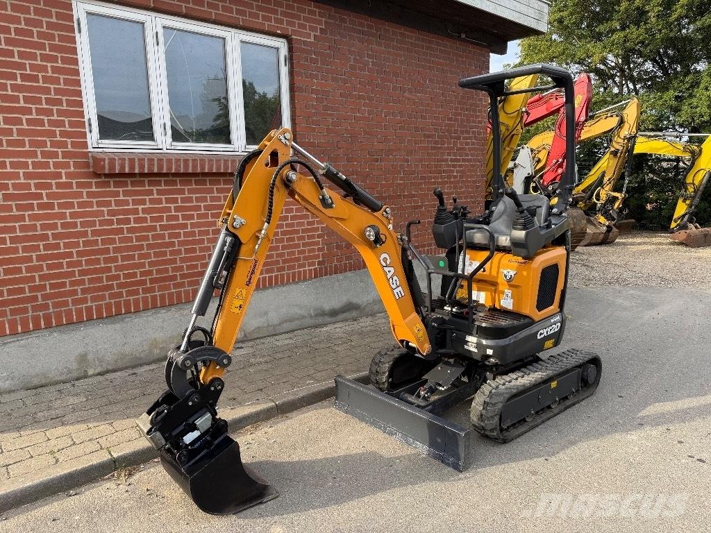 CASE CX 12 D Mini ekskavatörler, 7 tona dek