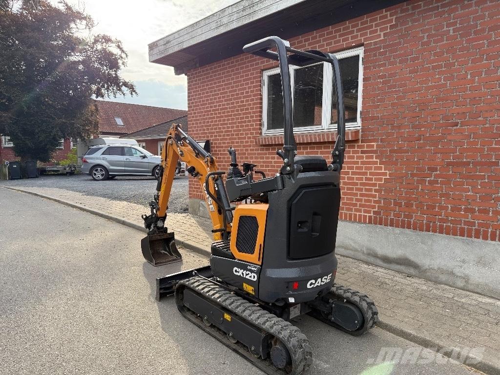 CASE CX 12 D Mini ekskavatörler, 7 tona dek