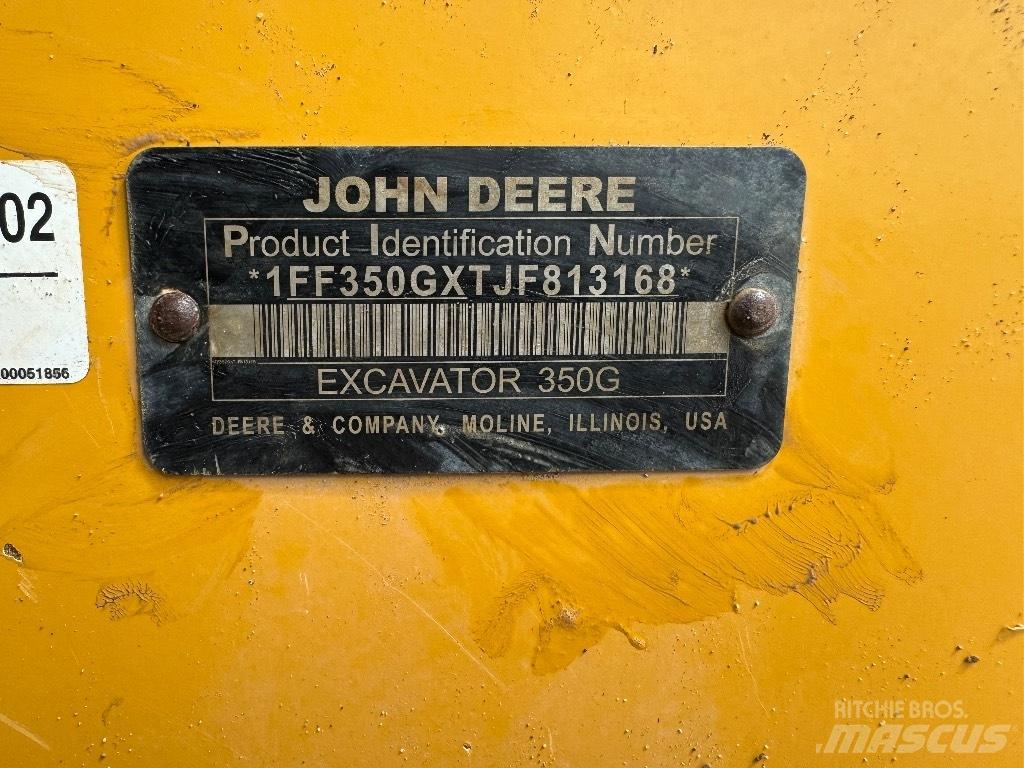 DEERE 350G LC Paletli ekskavatörler