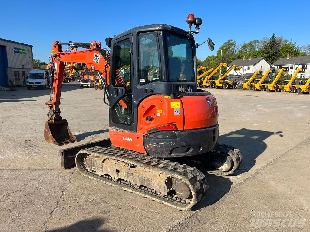 Kubota U48-4 Mini ekskavatörler, 7 tona dek