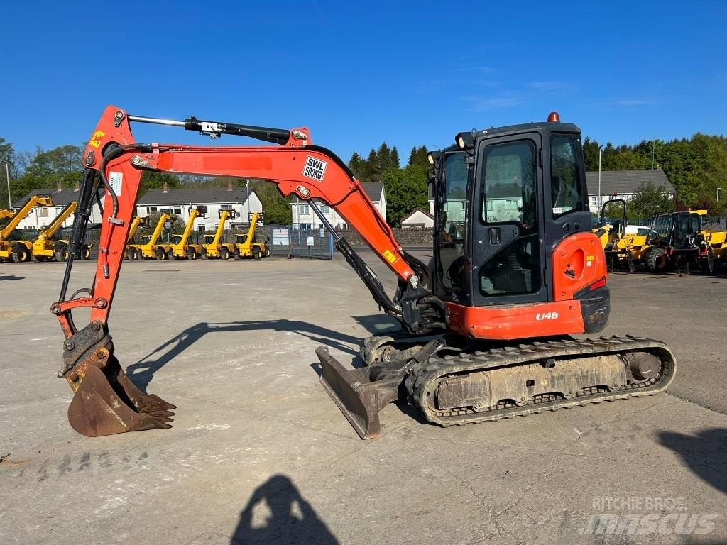 Kubota U48-4 Mini ekskavatörler, 7 tona dek