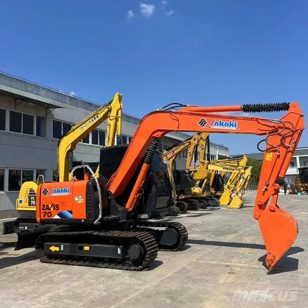Hitachi ZX 70 Mini ekskavatörler, 7 tona dek