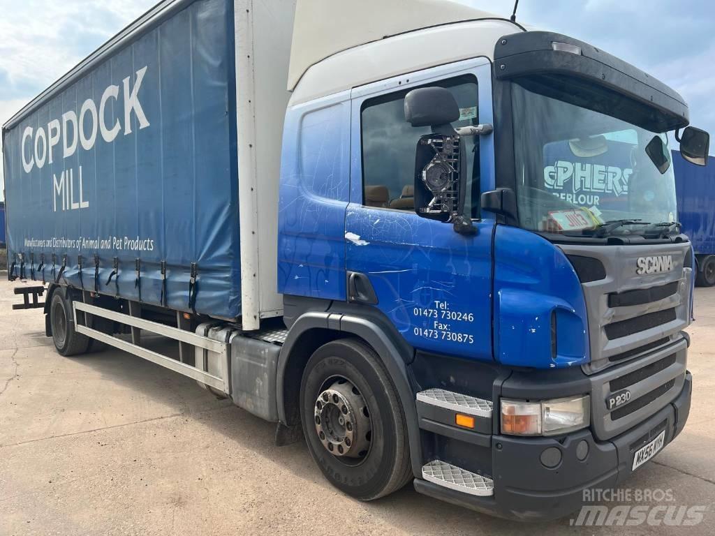 Scania P 230 Kayar tenteli kamyonlar