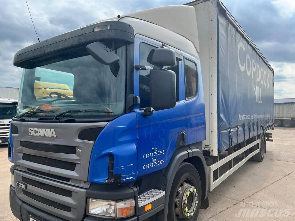 Scania P 230 Kayar tenteli kamyonlar