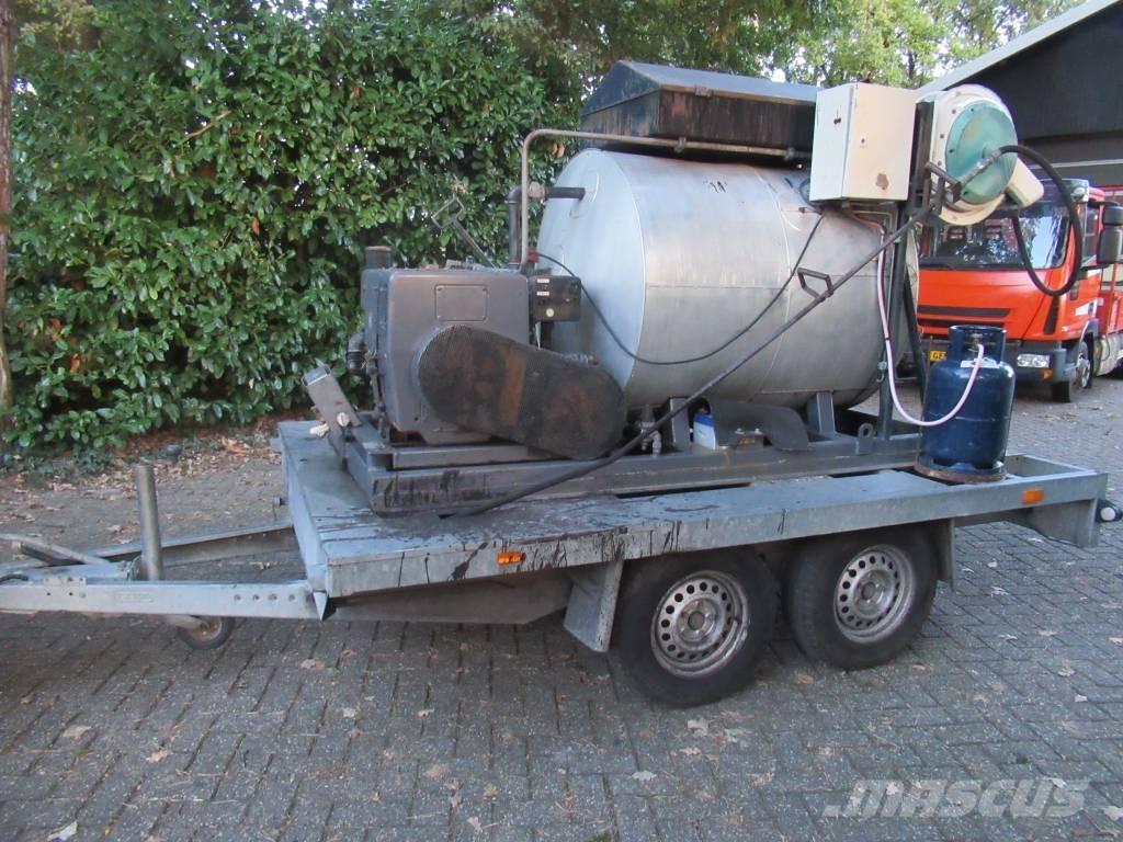 Burtec TSH 1000 Bitüm pülverizatörleri