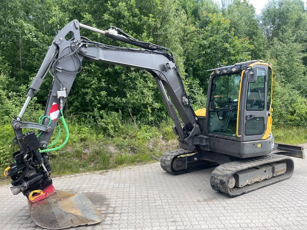 Volvo ECR58D Mini ekskavatörler, 7 tona dek