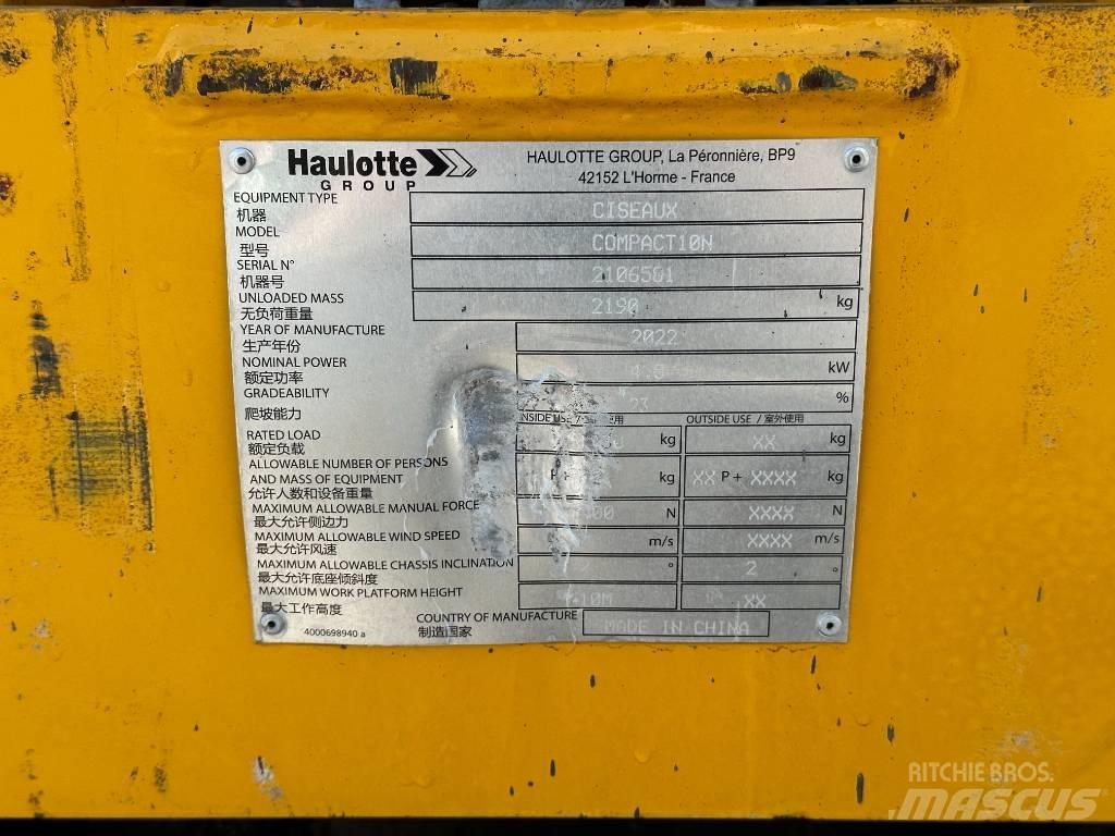 Haulotte COMPACT 10N Makasli platformlar