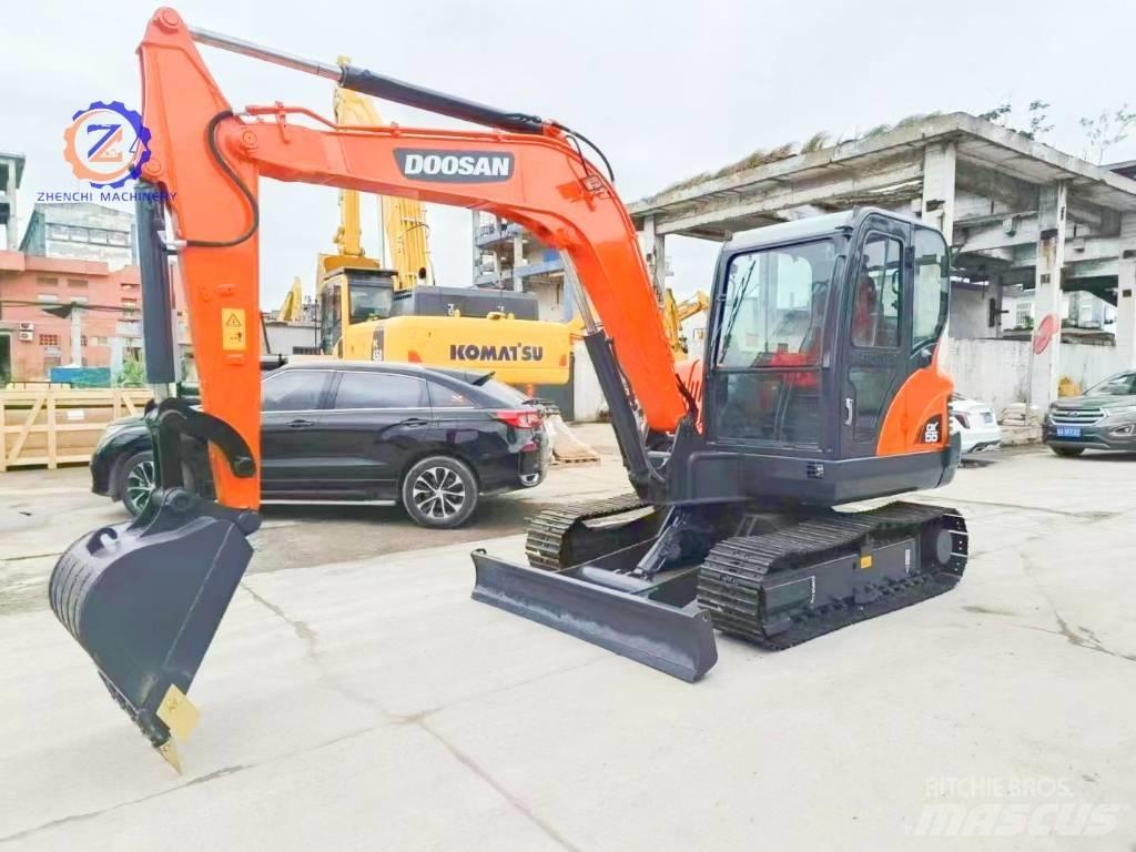 Doosan DX 55 Mini ekskavatörler, 7 tona dek