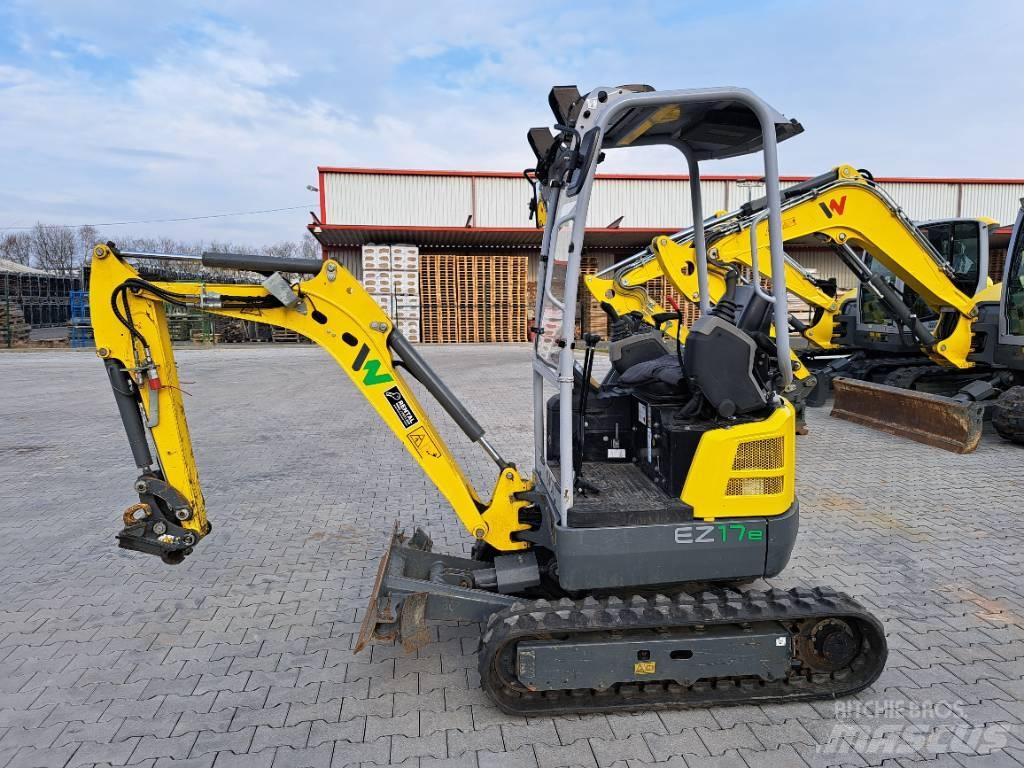 Wacker Neuson EZ17e Paletli ekskavatörler