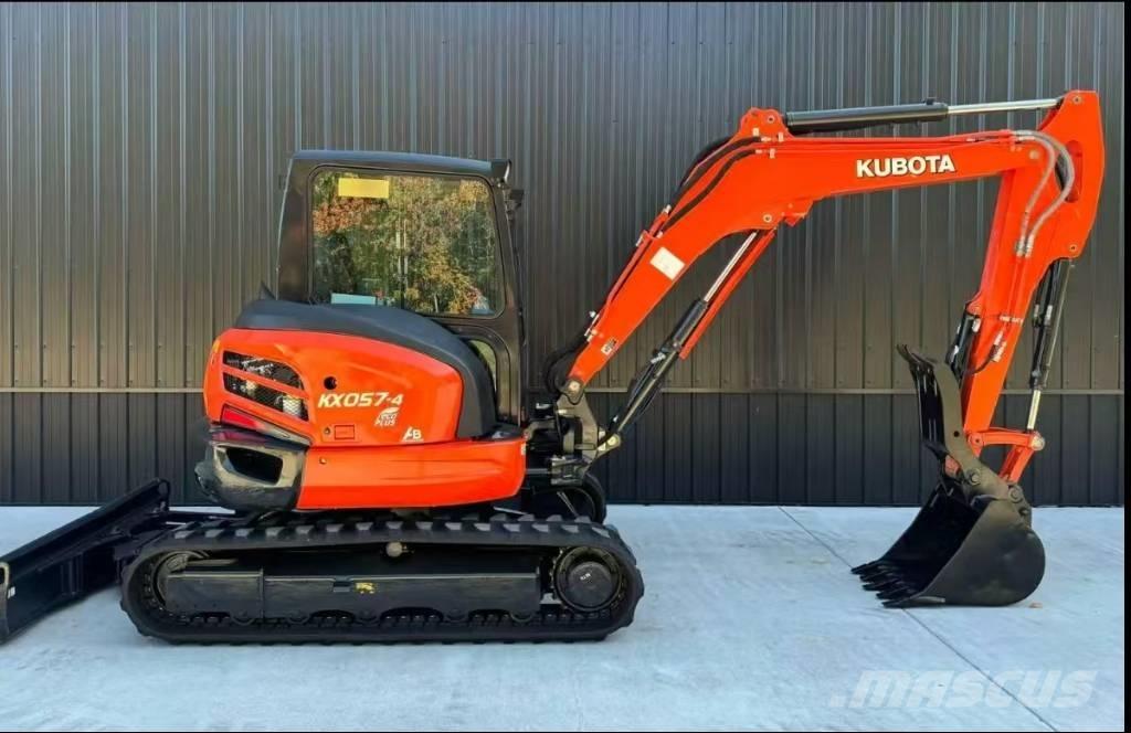 Kubota KX 057-4 Mini ekskavatörler, 7 tona dek
