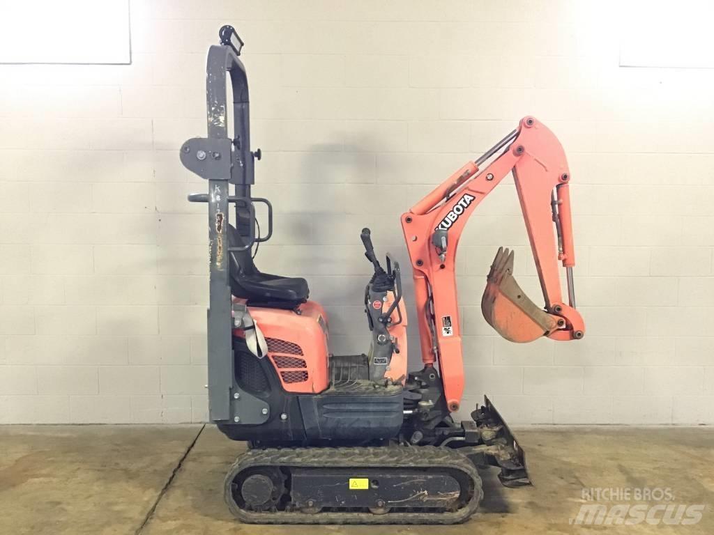 Kubota K 008-3 Mini ekskavatörler, 7 tona dek