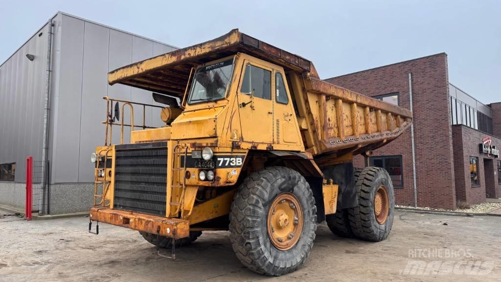 CAT 773 B Yol disi kaya kamyonu