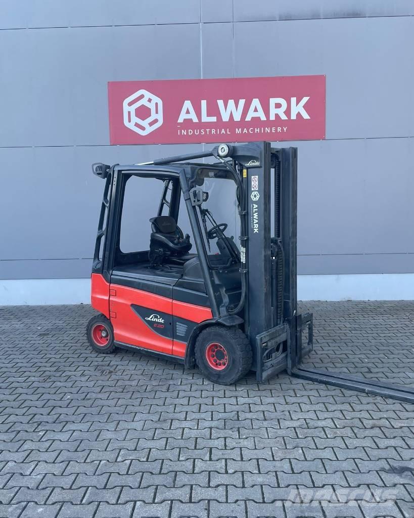 Linde E 20 Elektrikli forkliftler