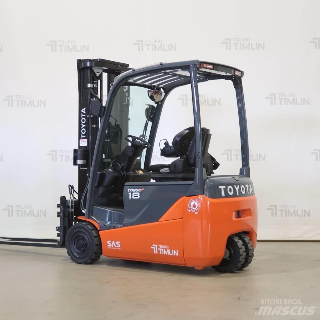 Toyota 8FBE18T Elektrikli forkliftler