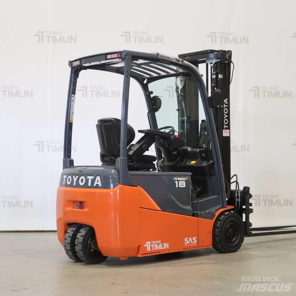 Toyota 8FBE18T Elektrikli forkliftler