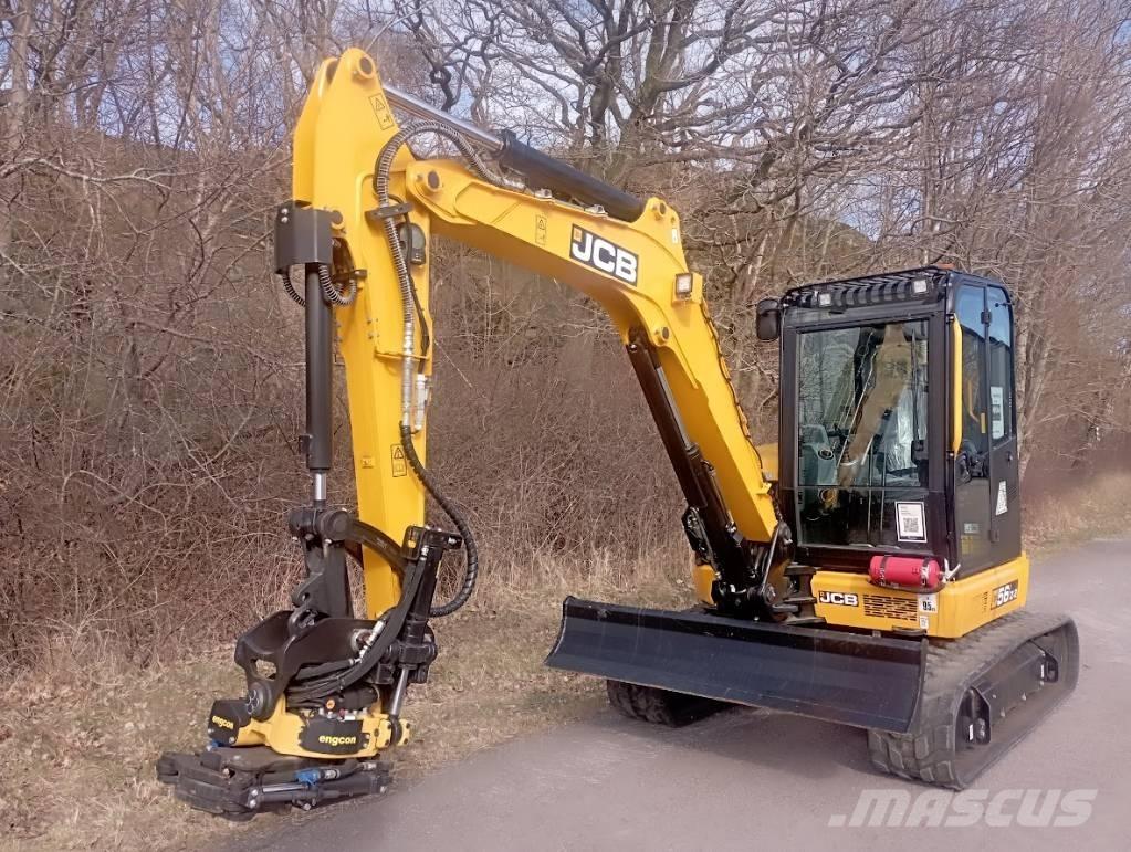 JCB JCB 56Z-2 Mini ekskavatörler, 7 tona dek