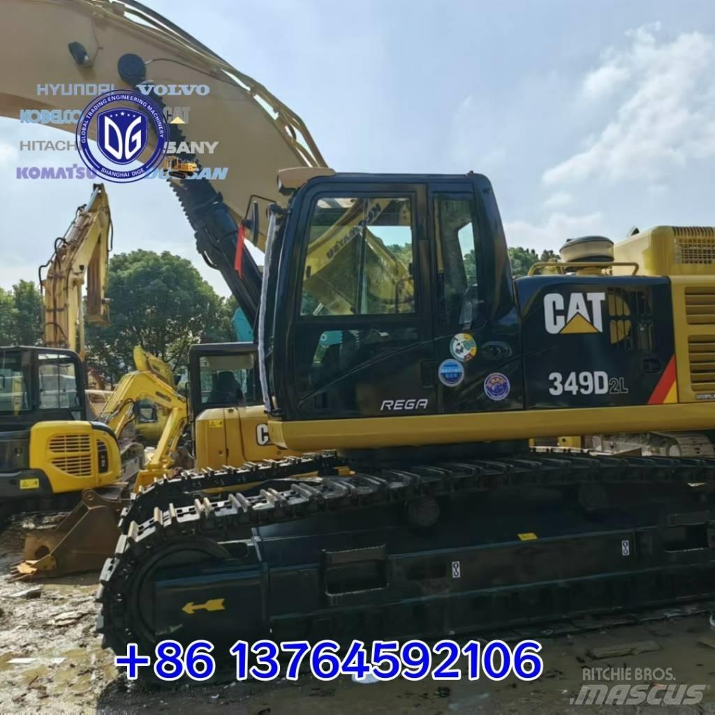 CAT 349D Paletli ekskavatörler