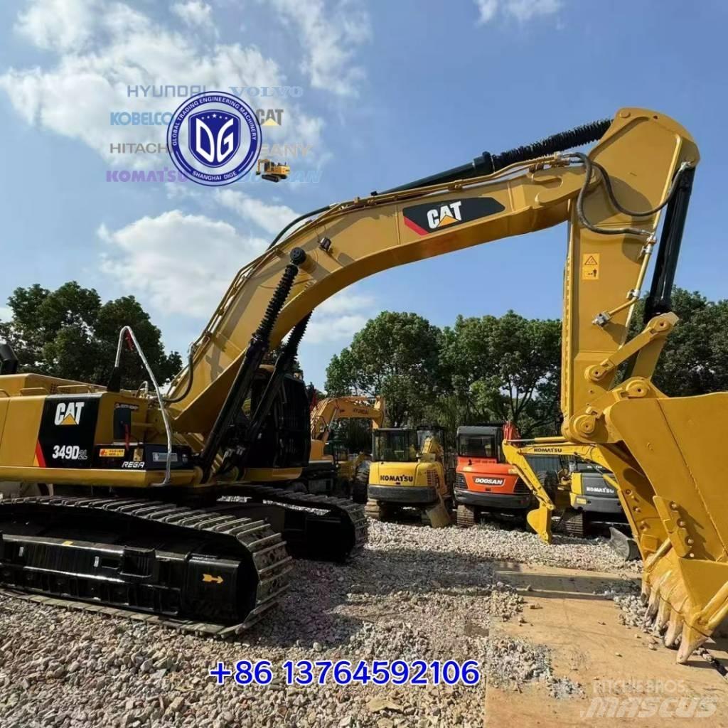 CAT 349D Paletli ekskavatörler