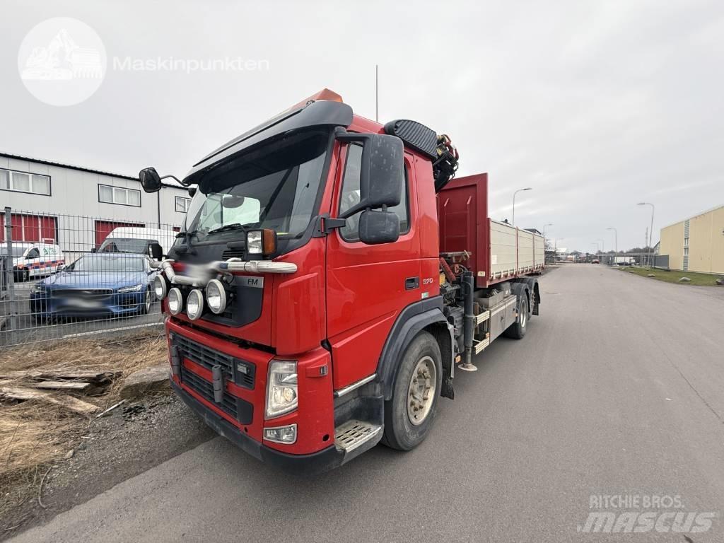 Volvo FM 370 Araç üzeri vinçler