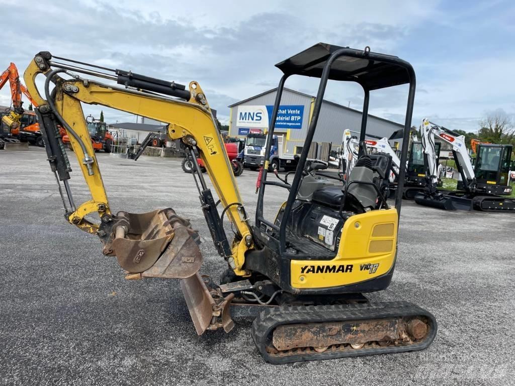 Yanmar Vio 17 U Mini ekskavatörler, 7 tona dek