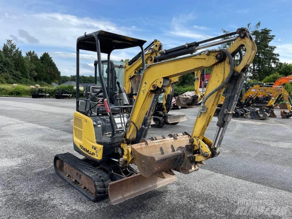 Yanmar Vio 17 U Mini ekskavatörler, 7 tona dek
