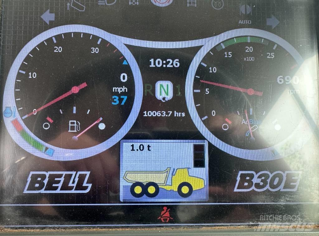 Bell B 30 E Belden kirma kaya kamyonu