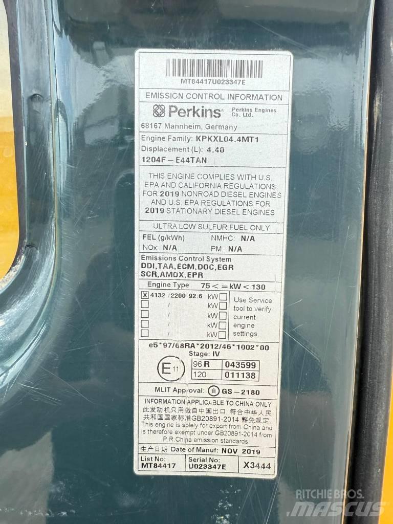 Hyundai HX 145 LCR Paletli ekskavatörler