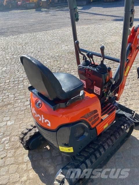 Kubota U 10-3 Mini ekskavatörler, 7 tona dek