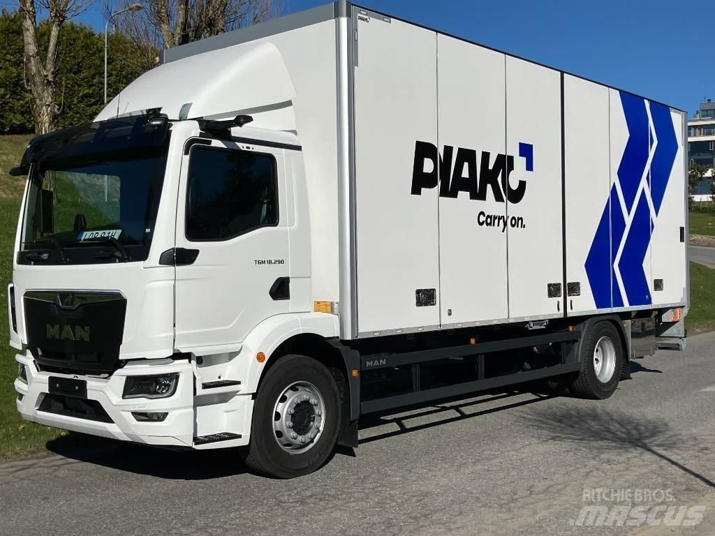 MAN TGM 18.290 Kapali kasa kamyonlar