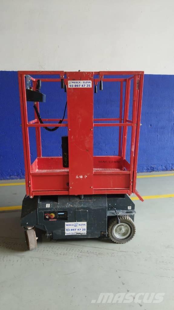 Bravisol Lui HD Kompakt kendinden tahrikli personel platformları