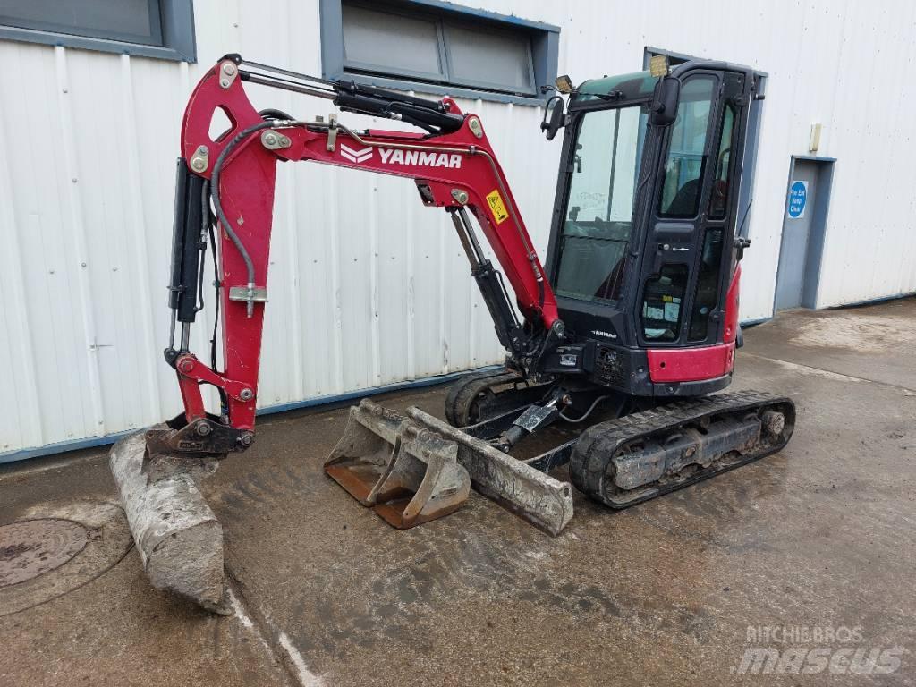 Yanmar Vio 27-6 Mini ekskavatörler, 7 tona dek